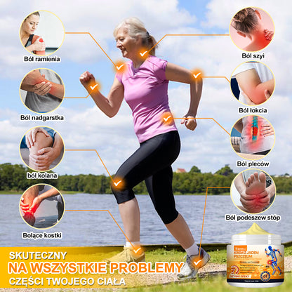 ✅ BSWELL® Krem z jadem pszczelim na regenerację stawów 🏃‍♀️ (ekstrakt z pszczoły nowozelandzkiej – opracowany z myślą o osobach z problemami ze stawami i bólem stawów)