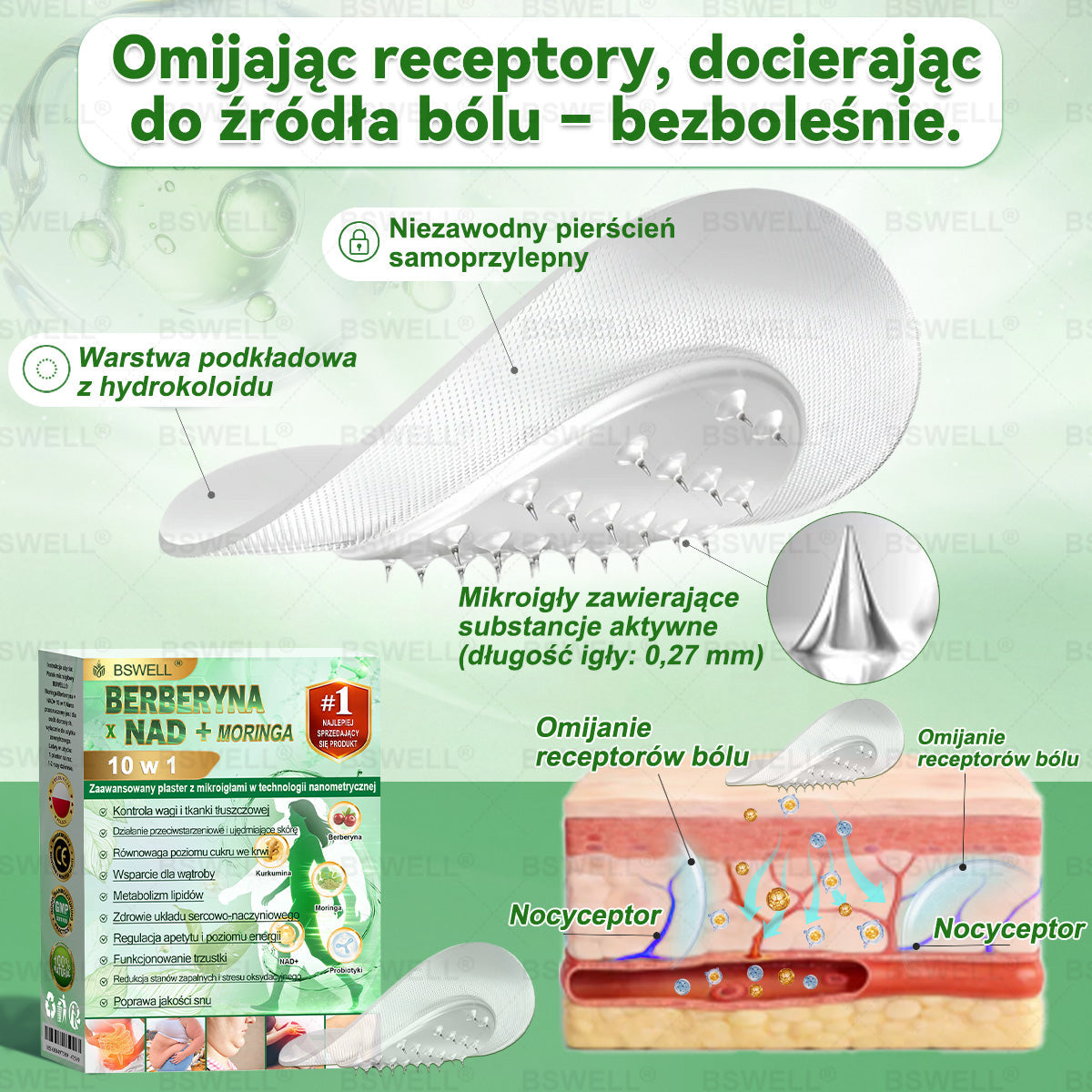 ⚡⚡𝐁𝐒𝐖𝐄𝐋𝐋® Nano mikroigłowy plaster wyszczuplający (Raz dziennie, efekty już po 28 dniach ✅ Wspiera odchudzanie, serce, cukrzycę, sen, jelita, stawy i więcej.