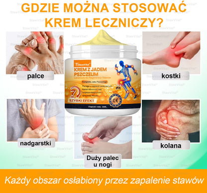 💚𝑺𝒕𝒂𝒘𝑽𝒊𝒕𝒂𝒍® Krem z jadem pszczelim na regenerację stawów 🏃‍♀️ (ekstrakt z pszczoły nowozelandzkiej – opracowany z myślą o osobach z problemami ze stawami i bólem stawów)