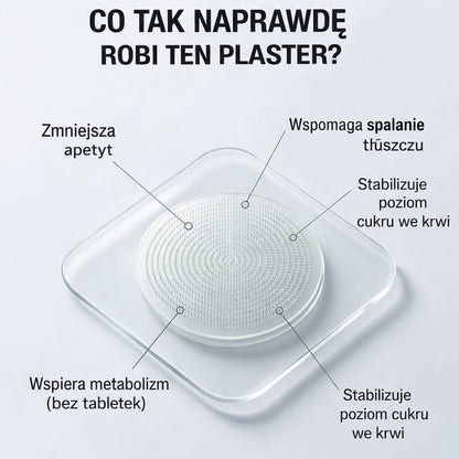 🍏 BSWELL® Nano mikroigłowy plaster wyszczuplający (Raz dziennie, efekty już po 28 dniach ✅ Wspiera odchudzanie, serce, cukrzycę, sen, jelita, stawy i więcej.